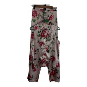 Pink by Kmart 2 PC floral pajama set Sz Small